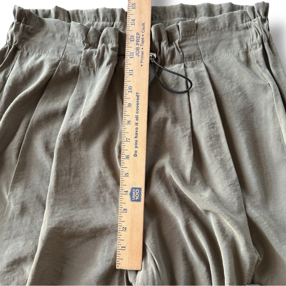 Anthropologie Bungee Parachute Pants in Olive Green Size Medium - Picture 11 of 15